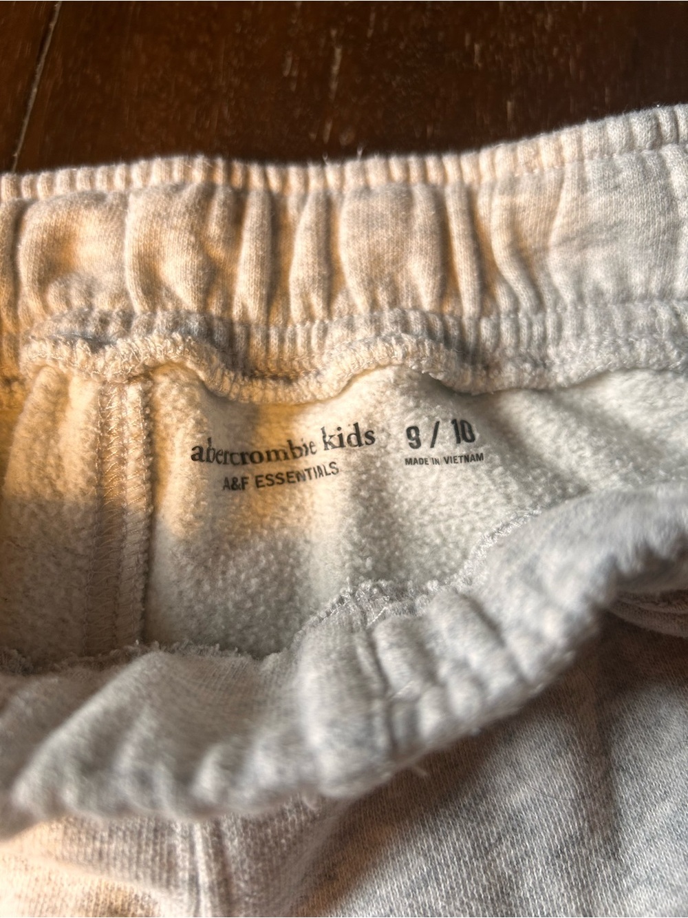 abercrombie kids Grey Fleece-Lined Sweatpants